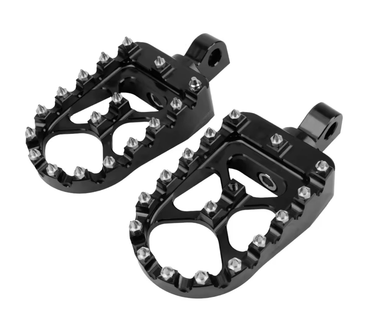 x2 Rotatable moto footpegs