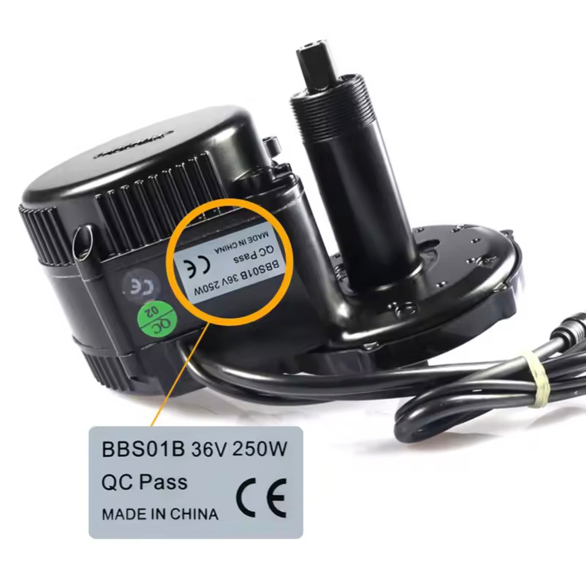 BAFANG Motor Sticker, 250W36V